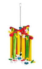 Prevue Pet Products Bodacious Bites Wood Chimes Bird Toy