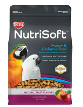 Kaytee Nutri Soft Macaw & Cockatoo Pet Bird Food, 3 lb.