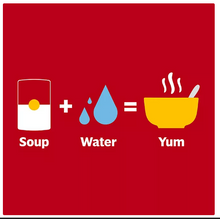 Sopa de fideos con pollo condensada Campbell's (10.75 oz., 12 unidades)