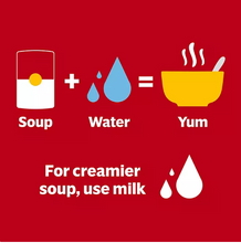 Sopa de tomate condensada Campbell's (10.75 oz., 12 unidades)