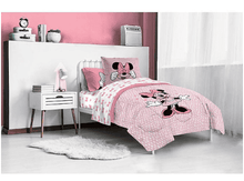 Juego de cama individual/matrimonial de 5 piezas Minnie Mouse Pretty Girl de Disney