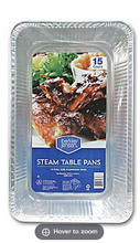 Berkley Jensen Full-Size Steam Table Pans, 15 ct.
