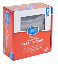 Berkley Jensen Plastic Spoons, 300 ct. - Clear