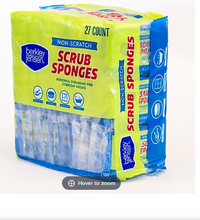 Berkley Jensen Non Scratch Cellulose Scrub Sponges, 27 ct.