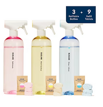 Limpiador en aerosol recargable Blueland, paquete de 3.