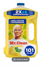 Limpiador multiusos concentrado Mr. Clean 2X, 2.9 litros - Aroma a limón