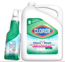 Limpiador Clorox Clean-Up con botella de spray con lejía, 32 oz. con botella de recarga, 180 oz.