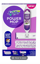Swiffer PowerMop Multi-Surface Floor Mop Kit, Lavender Scent