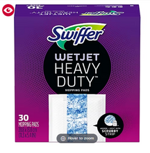 Swiffer WetJet Hardwood Floor Spray Mop Pad Refill Extra Power, 30 ct.
