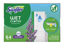 Swiffer Sweeper Lavender, Vanilla & Comfort Wet Mopping Cloths, 64 ct.