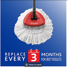 O-Cedar Easy Wring Spin Mop and Bucket with Bonus Refills