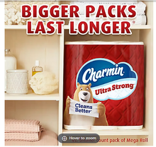 Papel higiénico Charmin Ultra Strong Mega Roll, 32 unidades.