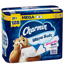 Papel higiénico Charmin Ultra Soft, 32 rollos gigantes