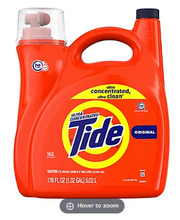 Tide Liquid Laundry Detergent, Original, 170 fl. oz., HE Compatible