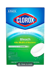 Clorox Automatic Toilet Bowl Cleaner Tablets with Bleach. 6 ct./3.5 oz.
