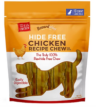 Rewardables Hide Free Chicken Chew, 10 unidades.