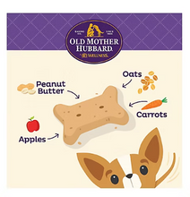 Golosinas para perros Wellness Old Mother Hubbard Classic P'Nuttier Natural Mini Horneadas, 7 libras.