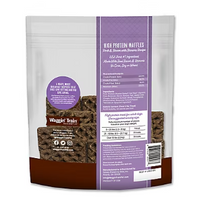 Waffles de cerdo y tocino con alto contenido proteico Waggin' Train con plátano, 36 oz.