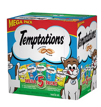 Whiskas Temptations Cat Treats Mega Pack, 5 ct./6.3 oz.