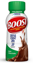 Bebida nutricional BOOST de alto contenido proteico de 20 g, sabor chocolate, 8 fl. oz., 28 unidades.