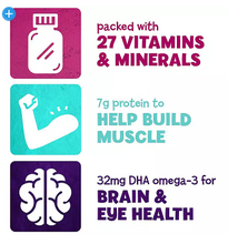 Batido nutricional PediaSure Grow and Gain para niños, sabor fresa, 8 onzas líquidas, paquete de 24.