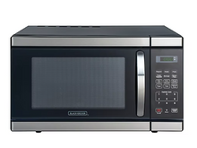 Black + Decker 1.1-Cu.-Ft. 1000W Microwave - Stainless Steel