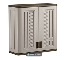 Suncast Wall Storage Cabinet - Gray