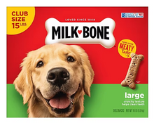 Milkbone Large Dog Biscuits, 15 lbs.