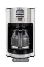 Mr. Coffee 12-Cup Programmable Coffee Maker with Rapid Brew System - Stainless Steel