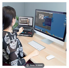 Mount-It! Mesh Monitor Riser with Drawers