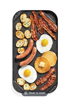 Parrilla y plancha reversible Starfrit The Rock de 19,5" x 11" - Negra