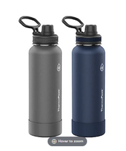 Botellas Thermoflask de 1,2 litros con boquilla, paquete de 2 - Medianoche/Piedra