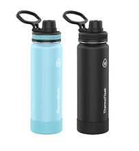 Botella Thermoflask de 710 ml con boquilla, paquete de 2 - Azul cielo/Carbono