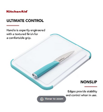 Cuchillo de pelar KitchenAid Classic de 3.5" con tabla de cortar