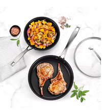 Juego profesional de 12 piezas antiadherentes anodizados duros Cuisinart