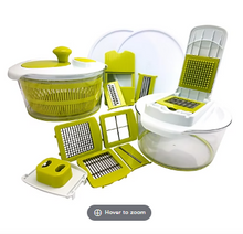 Centrifugadora y rebanadora MegaChef 10 en 1