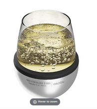 Asobu Wine Kuzie, paquete de 2 - Negro/Plata