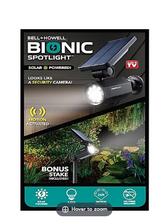 Bell+Howell Bionic Spotlight- Solar Security Light