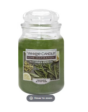 Vela en frasco Yankee Candle, 539 g (19 oz) - Hierbas frescas y ralladura de limón