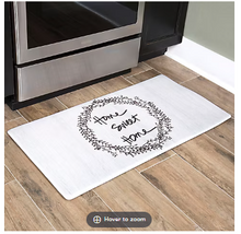 Nicole Miller Anti-Fatigue Kitchen Mat - "Home Sweet Home" Print