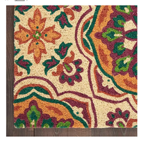 Waverly Greetings 2' x 2' Indoor/Outdoor Doormat - Yellow