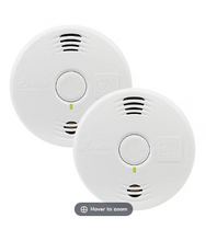 Kidde Worry-Free Smoke Alarms, 2 pk. - White