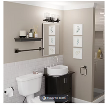 Globe Dakota 5-Pc. All-In-One Bathroom Set - Black