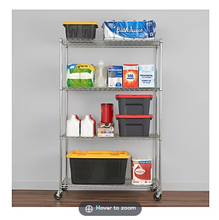 SafeRacks 24" x 48" x 72" 4-Tier Wire Shelving