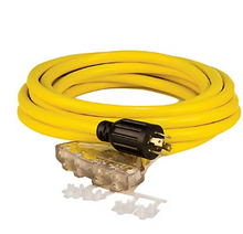 Champion 25-Foot 30-Amp 125/250-Volt Fan-Style Generator Extension Cord (L14-30P to four 5-20R)