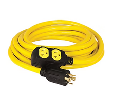 Champion 25-Foot 30-Amp 125/250-Volt Duplex-Style Generator Extension Cord (L14-30P to four 5-20R)
