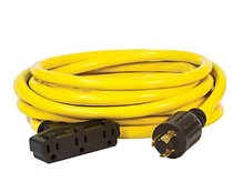 Champion 25-Foot 30-Amp 125-Volt Fan-Style Generator Extension Cord (L5-30P to three 5-15R)