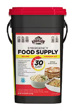 Cubo de almacenamiento de alimentos de emergencia de Augason Farms, 30 días, 1 persona