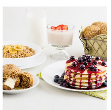 Suministro de alimentos de emergencia para el desayuno de Augason Farms, 4 galones.