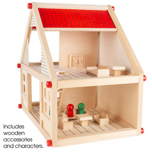 Casa de muñecas de madera Toy Time